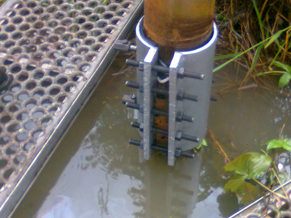 fuga de agua